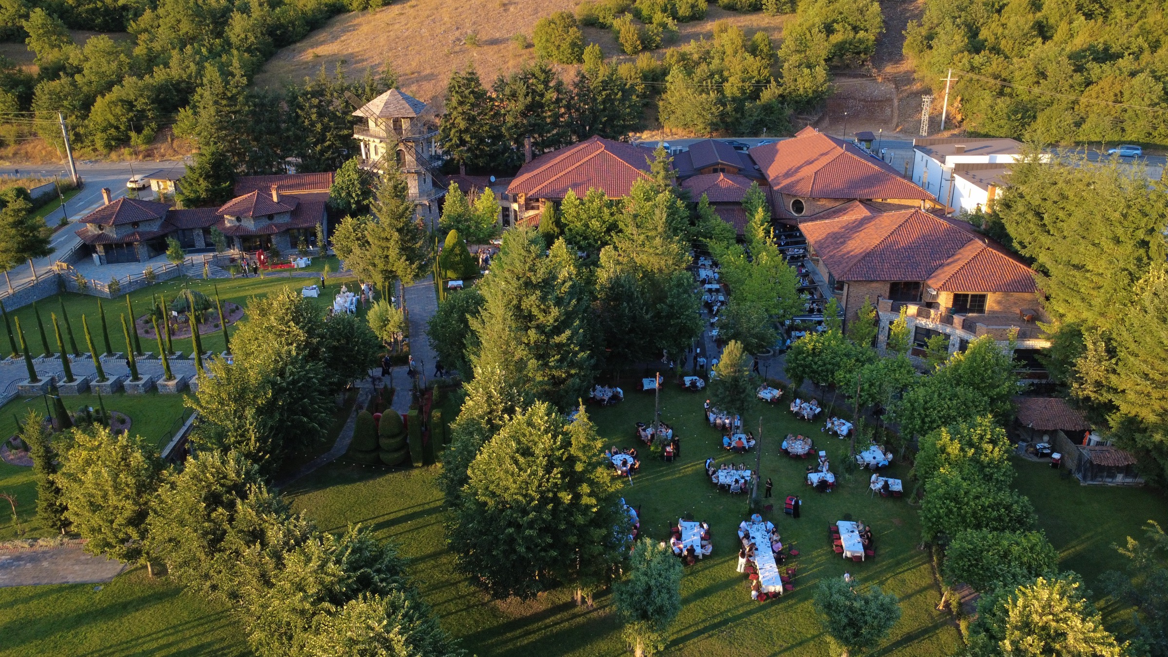 Planet Resort aerial overview